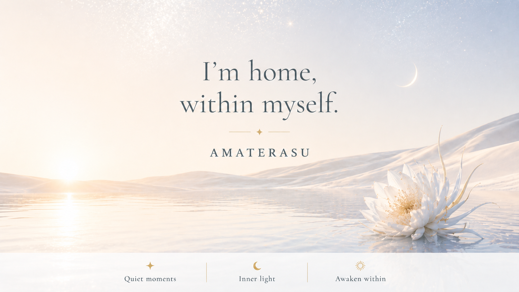 AMATERASU｜A 7-Day Writing Ritual to Return to Yourself
